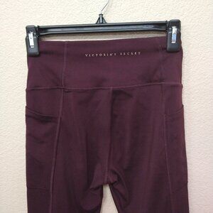 Burgundy Victoria Secret leggings